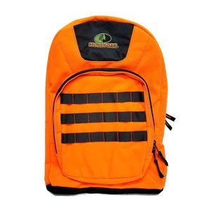 Mossy Oak Bright Blaze Orange Hunter Safety Daypack Backpack Padded Shoulder